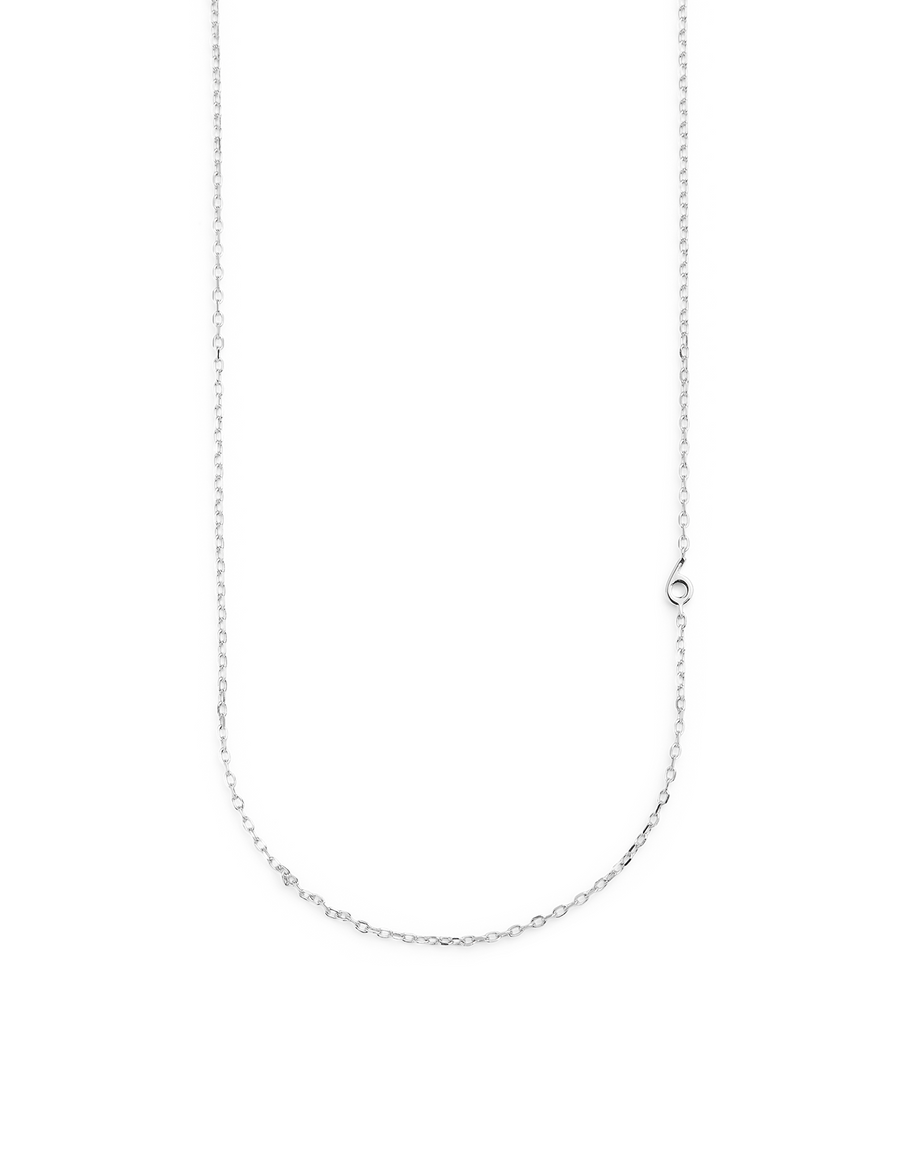 SMALL NUMBER NECKLACE SILVER 50L - 6