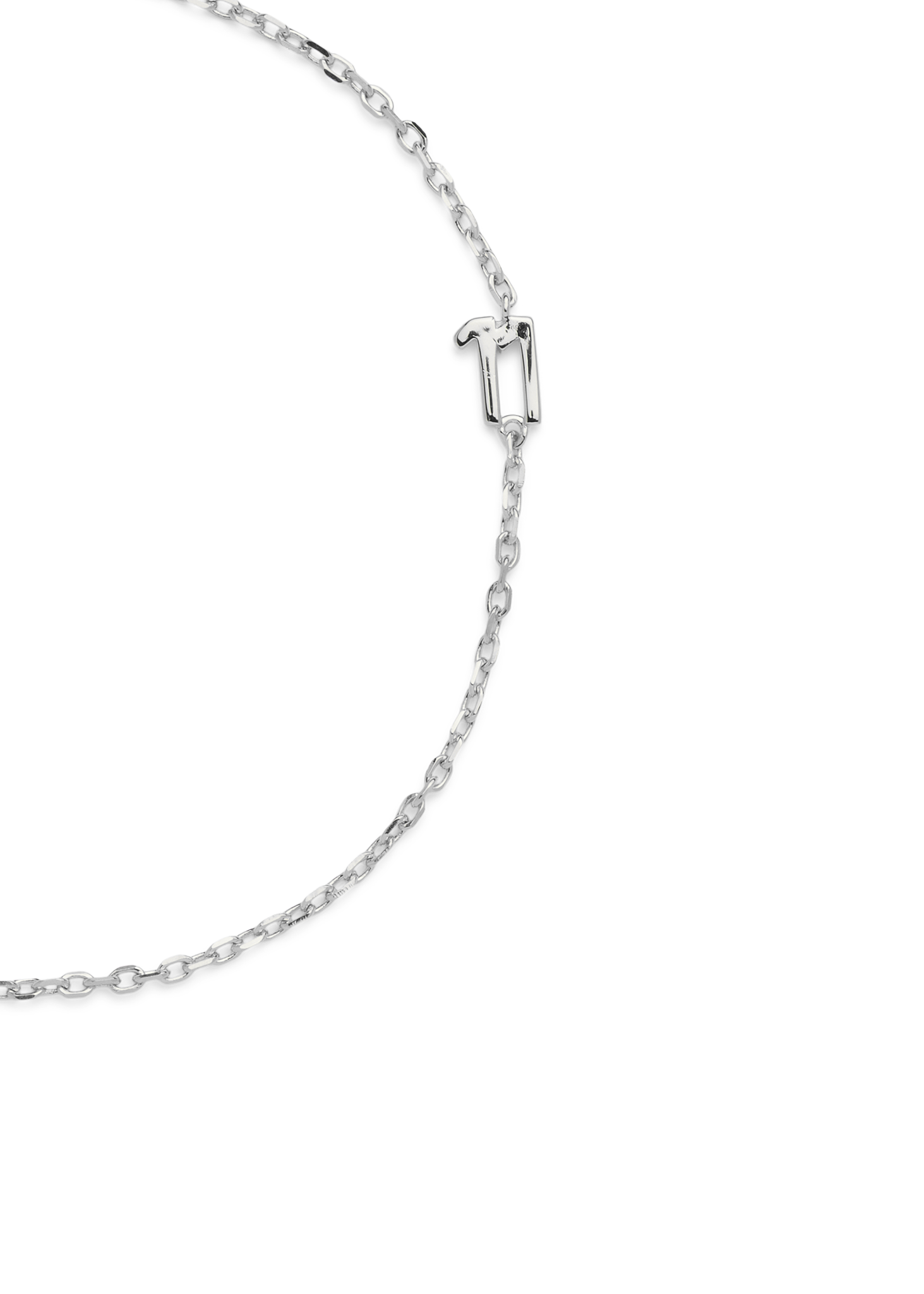 SMALL NUMBER BRACELET SILVER - 11