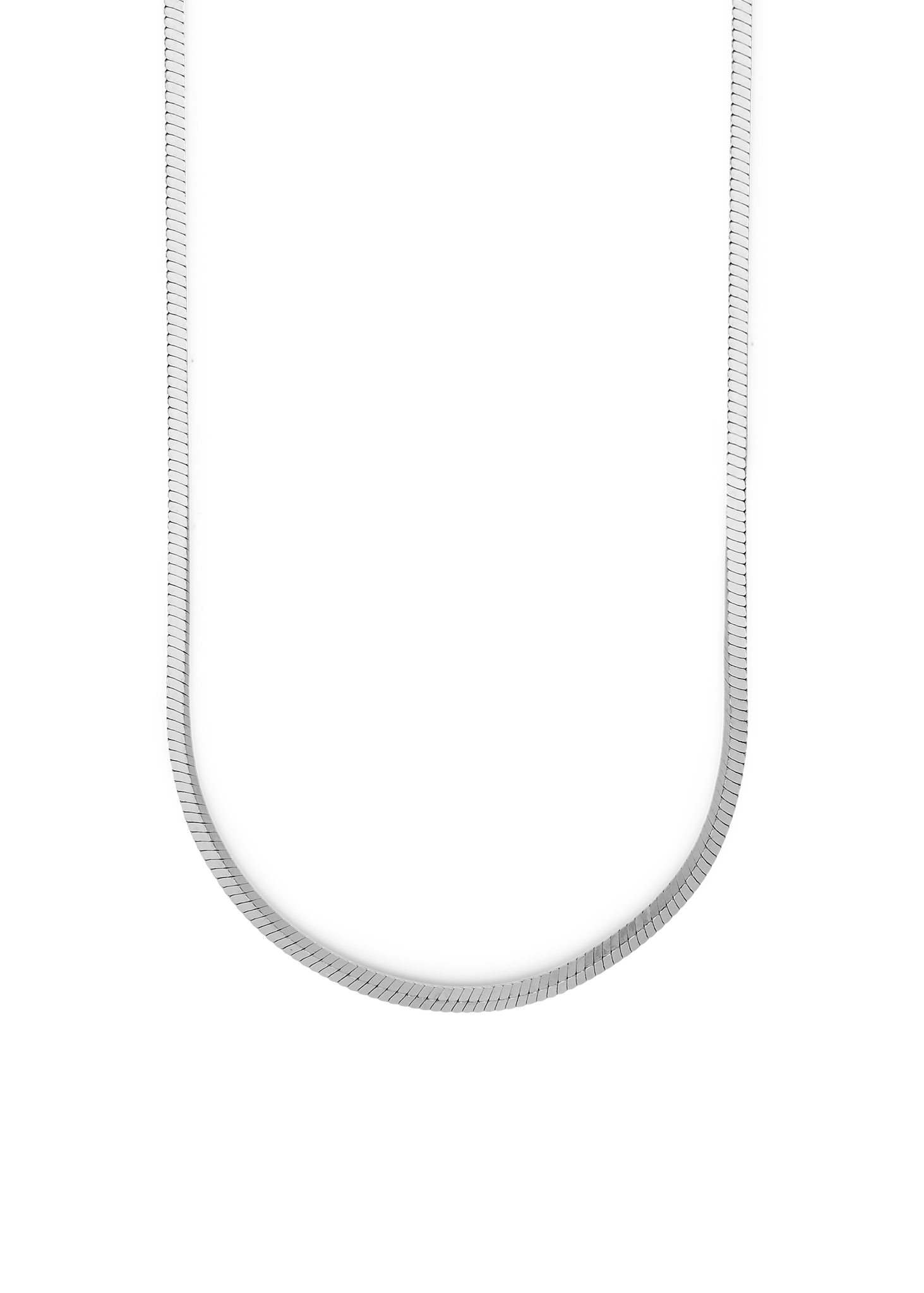 ETERNAL CHAIN NECKLACE SILVER 50L